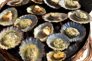 Limpets are lightly sauced and roasted quickly (Credit Stillman Rogers Photography)